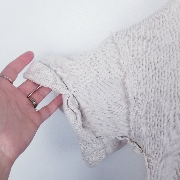 FP We The Free Cream North Shore Tee Medium - Picture 6 of 12